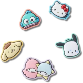 «Hello Kitty® y sus amigos: paquete de 5 colgantes Jibbitz para zapatos»