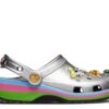 Las Superniñas x Classic Clog para niños «Plata metalizado»