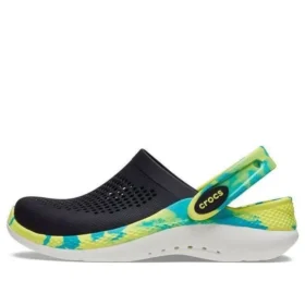 LiteRide 360 Marbled Zuecos «Negro, verde y aguamarina»