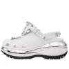 Mega Crush Clog «White Silver»