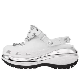 Mega Crush Clog «White Silver»