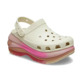 Mega Crush Color Dip Clog «Blanco Rosa»