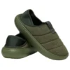 Mocasines clásicos de gamuza vegana «Army Green»