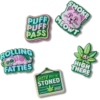 Paquete de 5 colgantes Jibbitz «420 Hemp Cuties»