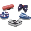 Paquete de 5 colgantes Jibbitz Cheer