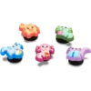 Paquete de 5 colgantes Jibbitz de axolotles diminutos