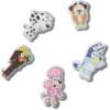 Paquete de 5 colgantes Jibbitz de Bluey
