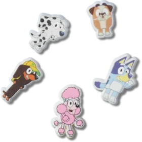 Paquete de 5 colgantes Jibbitz de Bluey