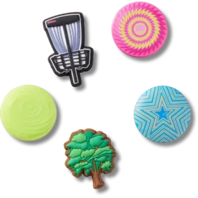 Paquete de 5 colgantes Jibbitz de Disc Golf