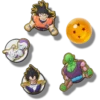 Paquete de 5 colgantes Jibbitz™ de Dragon Ball Z