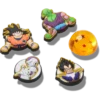 Paquete de 5 colgantes Jibbitz™ de Dragon Ball Z