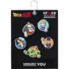 Paquete de 5 colgantes Jibbitz de Dragon Ball Z