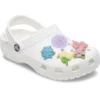 Paquete de 5 colgantes Jibbitz de flores con cuentas