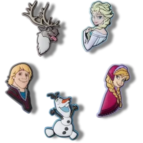 Paquete de 5 colgantes Jibbitz de Frozen