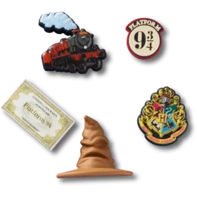Paquete de 5 colgantes Jibbitz de Harry Potter