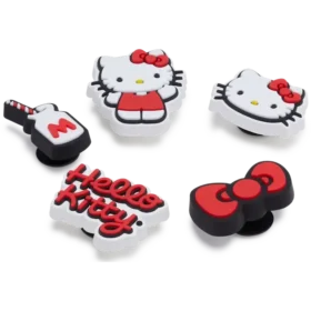 Paquete de 5 colgantes Jibbitz de Hello Kitty