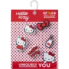 Paquete de 5 colgantes Jibbitz de Hello Kitty
