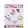 Paquete de 5 colgantes Jibbitz™ de HK Friends