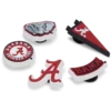 Paquete de 5 colgantes Jibbitz de la Universidad de Alabama