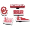 Paquete de 5 colgantes Jibbitz de la Universidad de Oklahoma