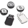 Paquete de 5 colgantes Jibbitz™ de los Brooklyn Nets de la NBA Paquete de 5 colgantes Jibbitz™ de los Brooklyn Nets de la NBA