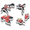 Paquete de 5 colgantes Jibbitz™ de Los Increíbles de Pixar Paquete de 5 colgantes Jibbitz™ de Los Increíbles de Pixar