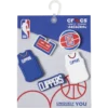 Paquete de 5 colgantes Jibbitz de los Los Angeles Clippers de la NBA Paquete de 5 colgantes Jibbitz de los Los Angeles Clippers de la NBA