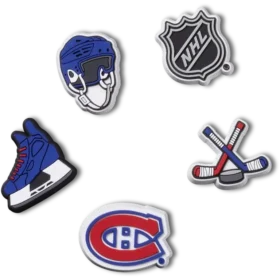 Paquete de 5 colgantes Jibbitz™ de los Montreal Canadiens® de la NHL®
