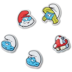 Paquete de 5 colgantes Jibbitz de los Pitufos