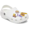 Paquete de 5 colgantes Jibbitz™ de LSU