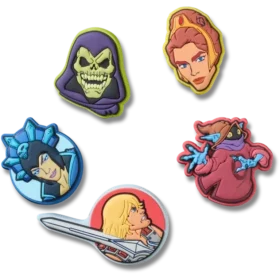 Paquete de 5 colgantes Jibbitz™ de Masters Universe