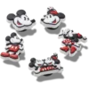 Paquete de 5 colgantes Jibbitz de Mickey y Minnie de PVC Paquete de 5 colgantes Jibbitz de Mickey y Minnie de PVC