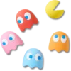 Paquete de 5 colgantes Jibbitz de Pac-Man II