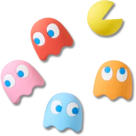Paquete de 5 colgantes Jibbitz de Pac-Man II