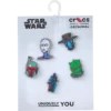 Paquete de 5 colgantes Jibbitz™ de personajes de Star Wars™ Paquete de 5 colgantes Jibbitz™ de personajes de Star Wars™