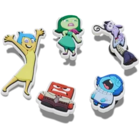 Paquete de 5 colgantes Jibbitz de Pixar «Inside Out»