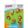 Paquete de 5 colgantes Jibbitz de Scooby Doo!