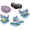 Paquete de 5 colgantes Jibbitz de Stitch Tropical Paquete de 5 colgantes Jibbitz de Stitch Tropical