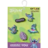 Paquete de 5 colgantes Jibbitz de Stitch Tropical Paquete de 5 colgantes Jibbitz de Stitch Tropical