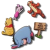 Paquete de 5 colgantes Jibbitz de Winnie the Pooh