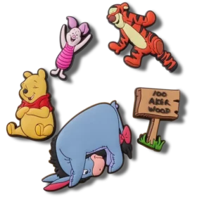 Paquete de 5 colgantes Jibbitz de Winnie the Pooh