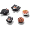 Paquete de 5 colgantes Jibbitz del equipo de baloncesto Paquete de 5 colgantes Jibbitz del equipo de baloncesto
