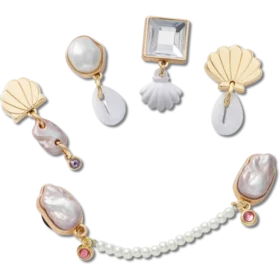 Paquete de 5 colgantes Jibbitz «Elevated Pearl»