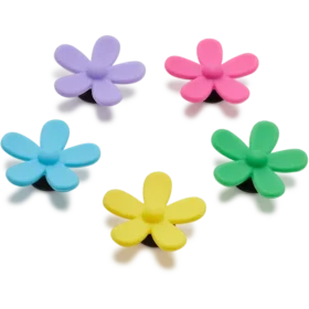 Paquete de 5 colgantes Jibbitz «Flower Power»