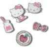 Paquete de 5 colgantes Jibbitz™ Hello Kitty Elevated Paquete de 5 colgantes Jibbitz™ Hello Kitty Elevated