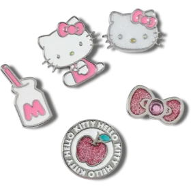 Paquete de 5 colgantes Jibbitz™ Hello Kitty Elevated