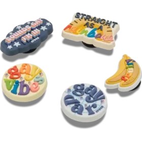 Paquete de 5 colgantes Jibbitz «Irreverent Pride»