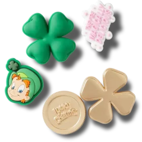Paquete de 5 colgantes Jibbitz Lucky Charms