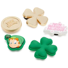 Paquete de 5 colgantes Jibbitz Lucky Charms