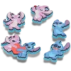 Paquete de 5 colgantes Jibbitz™ para zapatos de Disney con Stitch y Angel